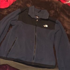 Men’s Blue Fleece North Face Jacket